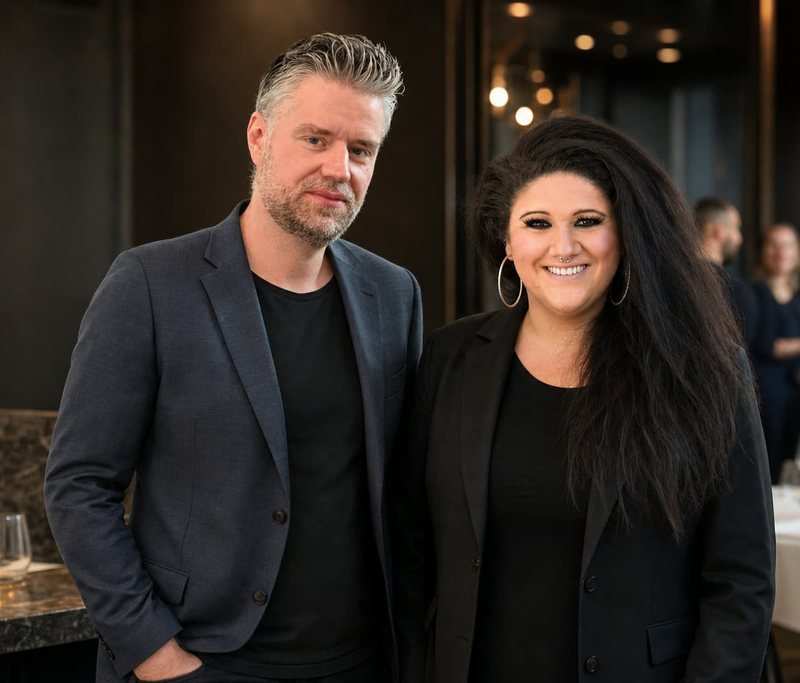 Dominik Pusch und Elisa Russoniello